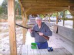 Herb Schlossberg and his Marlin .45-70 rifle.