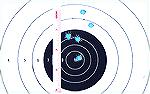 Group fired at 25-yards from a CMP M1 Carbine with A-Merc 110-grain factory load.