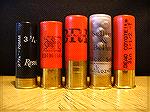 5 different shotshells. The 4 from the left all claim to be 2 3/4". The one on the far right claims 3".