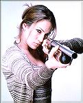 Actress Jennifer Lopez shows us how to hold a shotgun in this shot from some movie or another...

...yeah right!