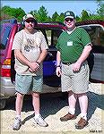 Old friends Kim & Mark of this forum go handgun shooting in September of 2007 on Mark's club range.