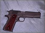 This is my recently acquired Springfield Mil-Spec 1911A1 in .45ACP/