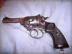 This is my Webley Mk IV in .38 S&W, or as the Brits say .38-200. 