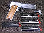 Long discontinued Coonan .357 Magnum auto pistol.