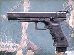 This is a Glock 24C I have customized. The &quot;C&quot; is now a misnomer, because the barrel was replaced with an unported Bar-Sto unit.