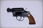 This is the First Model of the Colt Agent with the open ejector rod. It is a .38 Special revolver, built similarly to the Colt Cobra.