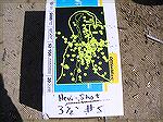 The pattern of 3 1/2" Hevishot #5 at 30 yards with a Remington 870 SPS-T Thumbhole Stock.