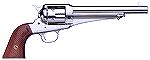 Uberti's copy of this famous old western six-shooter, this one done in stainless steel.