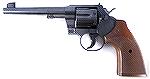 Colt Officers Model .38 Special revolver with Heavy 6&quot; Barrel.  Remember that the Colt Officer's Model is a REVOLVER next time someone calls a Colt Officer's ACP semi-automatic pistol an &quot;Of