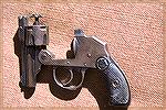 Iver Johnson revolver, open