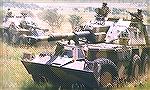 The South African G-6 Rhino, a self-propelled 155mm gun.