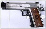 What we have here is a side by side comparison of the barrel length between the Desert Eagle and the new 1911 Coonan.