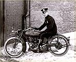 1920 Columbus Ohio Motorcycle Cop