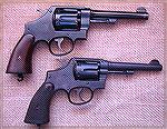 S&W 45 AR & 45ACP and S&W MP 38spl. Both of Brazilian Army in 1937.