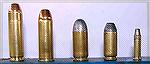 Ammo Brazilian Wildcat - 44 Chemical Porreta, 44 Magnum,          45 ACP,  40S&W and 22LR. 