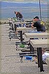 Monthly meet on the long range line at Broadwater Rod & Gun Club, Townsend, MT.