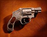 This stainless steel Smith & Wesson j-frame revolver was carried into the World Trade Center on 9/11 by New York police officer Walter Weaver.