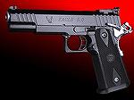 STI Eagle - a steel 1911that has a subframe that extends into the plastic high capacity grip