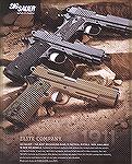 November 2011 ad for some of SIG SAUER's 1911 models.  I find these some of the ugliest 1911s on the market.