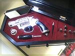 I took a picture of this  Epicly Engraved Colt Detective Special with Vampire motifs. It's on display at the NRA museum in Fairfax VA as part of the new Peterson gallery. I can't really show the engra