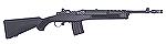 This was a Mini-14 that only lived in Ruger's catalog a short while.  It featured a synthetic stock, a protected front sight, a flash suppressor, and came with a 20 round magazine.  In short, all the 