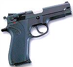 Smith & Wesson Model 5904. Aluminum frame, double stack, 15 round, 9mmP.