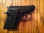 Just recently picked up, this is a Beretta Model 20 chambered in .25 ACP. Price was right at 50 bucks.