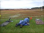 Shooter on Bisley Range, England.