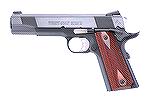 This is Colt's Lightweight Government Model (picture copied from Colt's website). It is an XSE model, officially the 0188XSE. It weighs 7 ounces less than a steel GM.