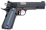 Rock Island Armory 1911 Tactical II FS in 10mm.  A pretty nice pistol considering the price, which is probably in the mid-fives.  Note the properly fitted ambi safety--no stupid plate being held down 