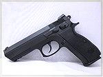Canik55 Shark as imported to the US by Tristar as the T-120.  Alloy framed, full-size CZ clone in 9mm.
