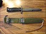 My M5-1 bayonet, issued to me in 1956 in North Caroiina.