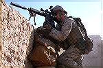 A real Hero with a Mark 12 Model 02 SPR
Lance Corporal Steven J. Zandstra U.S. Marine Corps provides checkpoint in Sangine Providence Afghanistan. 