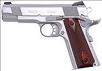 Colt's current (2014) XSE Commander in all stainless steel.  Also available with aluminum frame, this model has all the bells and whistle, as opposed to the basic 1991-series Commander.  The 1991-seri