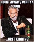 A little parody of the Dos Equis beer ads....