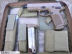 FNX-45 Tactical. Lots of gear and goodies. 