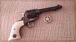 Ruger Single Six and Texas Rangers Badge