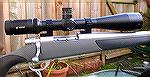 The Vortex Viper HST 6-24mmx50mm scope that is mounted on my Weatherby Vanguard. It is mounted in the exellent Talley one-piece rings/bases that give a very clean look to the rifle. They also get the 