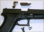 Glock 22 with reloads 5.3 Bullseye behind 180gr TMJ Original barrel