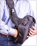 A new sling bag for carrying one's heater.