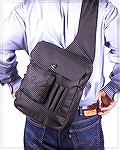 A new sling bag for carrying one's gat.