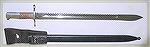 Information taken from www.swissrifles.com
Blade Length - 18.9" (480mm)Handle Length - 4.9" (124mm)Total Length - 24" (610mm)Muzzle Ring Diameter - .56" (14.2mm)Issued with : Schmidt-Rubin Models 191