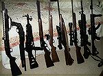 I emptied out one of my safes & lined up a bunch of rifles just to see if I could figure out how to send a picture Please let me know if you can tell that they are actually rifles & not just sticks wi