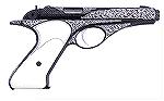 A beautiful example of the Whitney Wolverne .22 pistol.