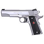 This is Colt's new 02020XE version of the Delta elite featuring Novak sights, a flat mainspring housing, an extended safety lock and a three-hole trigger. It joins similar Colt models in .45ACP and 9m