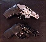 Smith & Wesson 640-1 in .357 Magnum.
Ruger LCR in .38 SPL