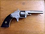Rollin White First Type revolver. Made for Smith and Wesson during the Civil War. Ca. 1861-1864. One of either 5000 or 10000 made. Conservative age is 153.