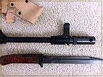 VZ 58 muzzle brake and bayonet