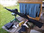 On an early day in August, 2018, I decided to break-in my 1990s-era Springfield M1A Bush Rifle, on which I'd mounted an Eotech 512 on a Springfield LER mount.