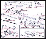 M14 diagram with names of parts.